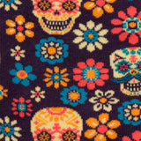 Calcetines tobilleros de calaveras y flores 🌸💀