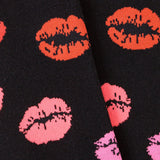 Calcetines tobilleros Divertidos con Diseño de Besos