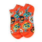 Calcetines tobilleros  Calaveras de Fiesta 💀🎊