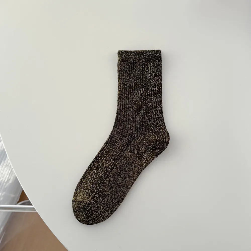 Calcetines Brillo Elegante ✨🧦💫