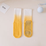 Calcetines Antideslizantes Tie-Dye de Media Caña para Yoga