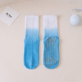 Calcetines Antideslizantes Tie-Dye de Media Caña para Yoga