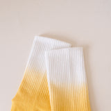 Calcetines Antideslizantes Tie-Dye de Media Caña para Yoga