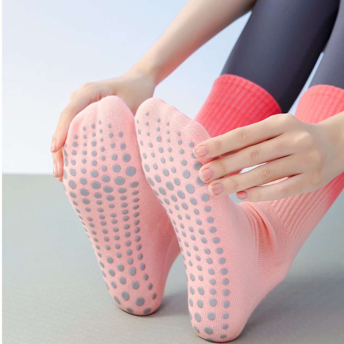 Calcetines Antideslizantes Degradados para Yoga y Pilates