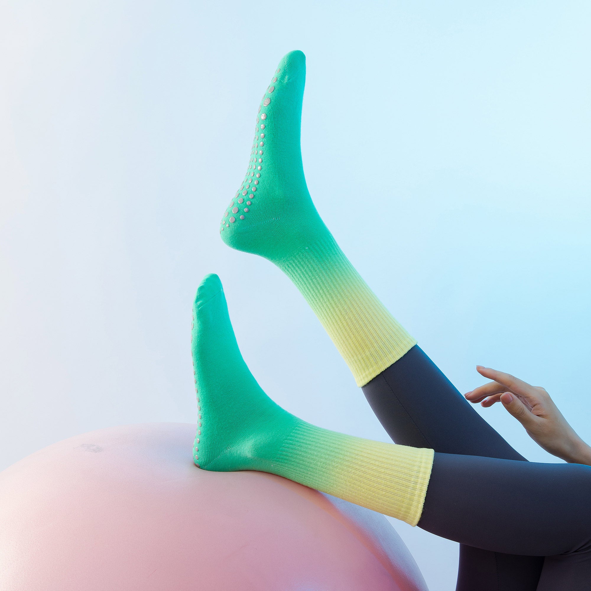 Calcetines Antideslizantes Degradados para Yoga y Pilates
