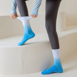 Calcetines Antideslizantes Tie-Dye de Media Caña para Yoga