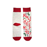 🧦 Calcetines Navideños con Copos de Nieve 🎄✨