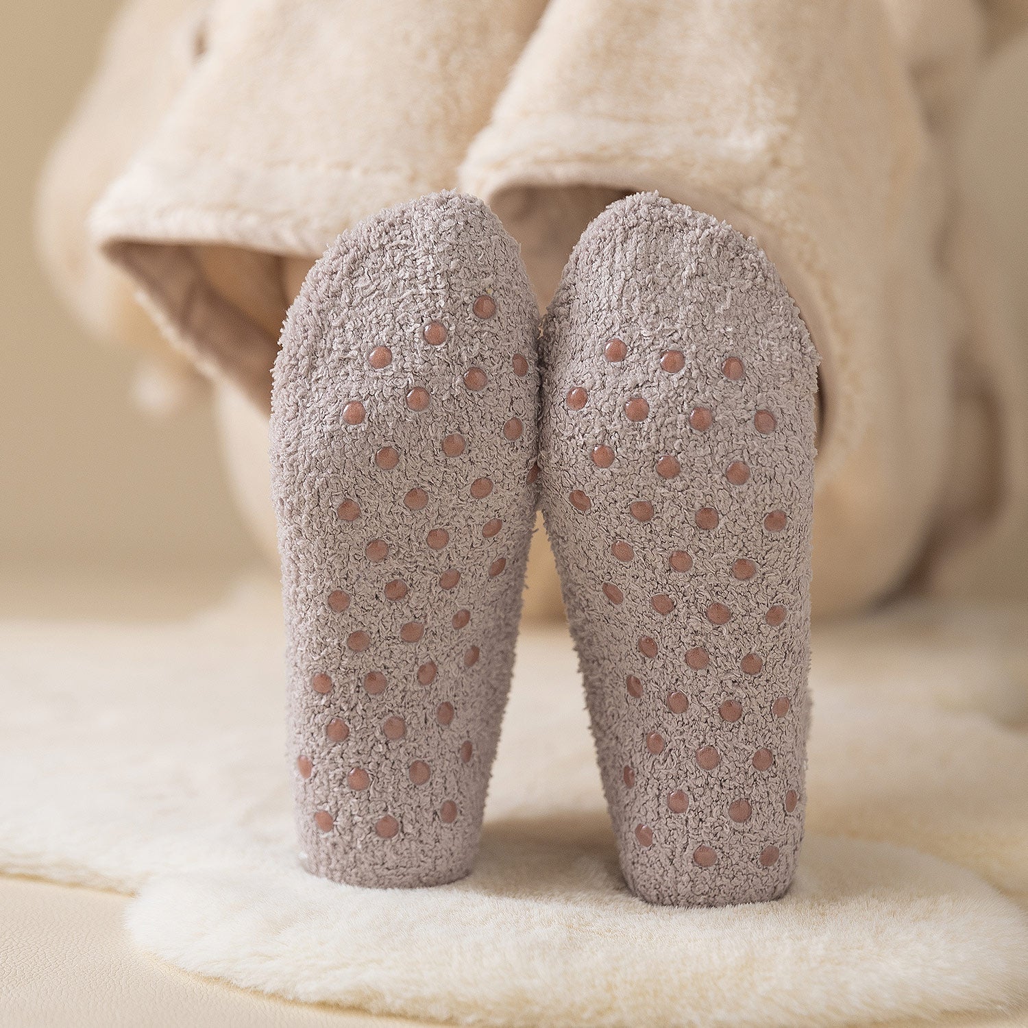 Calcetines Peludos Antideslizantes de Estar por Casa