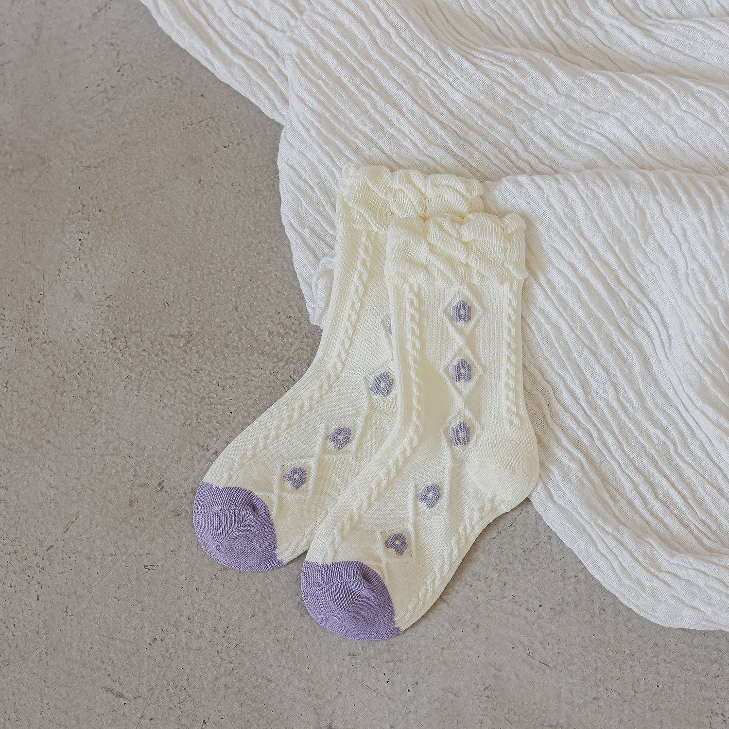 🌸Calcetines Infantiles Florales🌈🧦🌱👧