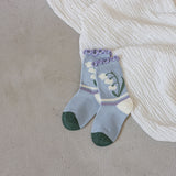 🌸Calcetines Infantiles Florales🌈🧦🌱👧