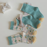 Calcetines Infantiles con Lazos y Flores