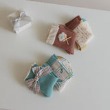 Calcetines Infantiles con Lazos y Flores