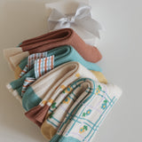 Calcetines Infantiles con Lazos y Flores