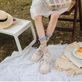 🌼 "Flores de Primavera con Encanto" 💙🧦