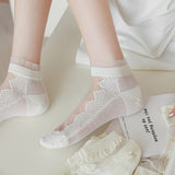 🌿✨ Encanto de Encaje Dulce ✨🧦