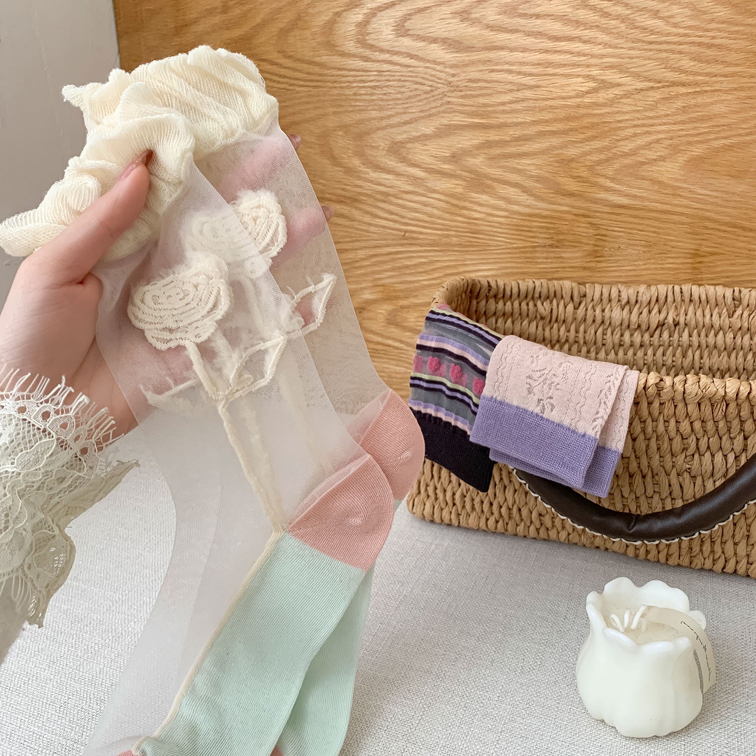 Flor de Encaje – Dulzura en Cada Paso