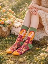 Calcetines “Floral Muse” 🎨🌺🧦