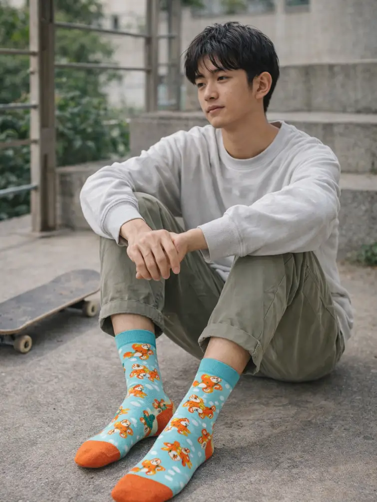 Calcetines “Happy Goldfish” 🐟💦🧦