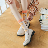 🔅 Flores y Encanto – Calcetines Transparentes