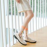 🔅 Flores y Encanto – Calcetines Transparentes