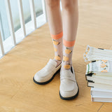 🔅 Flores y Encanto – Calcetines Transparentes