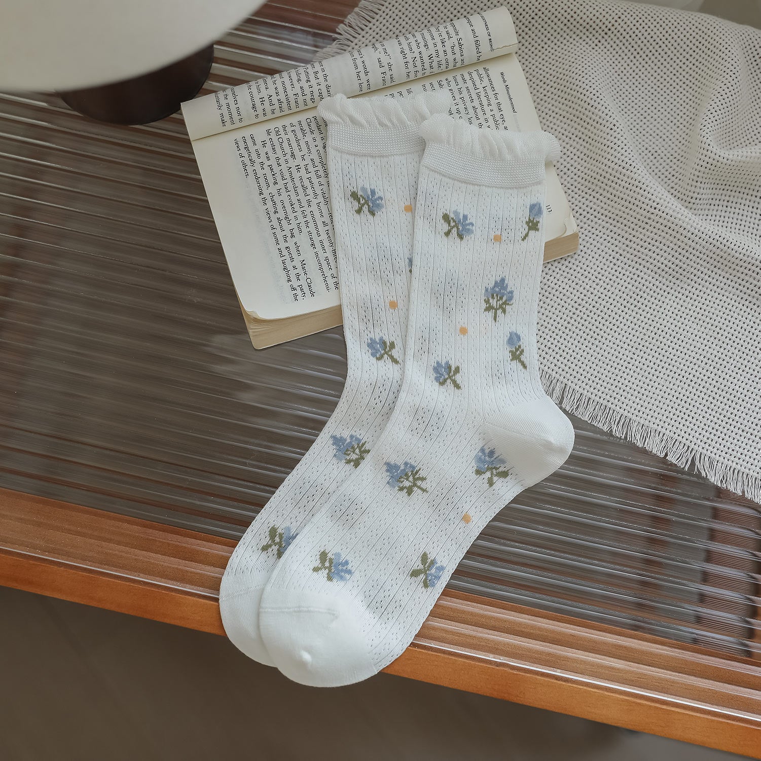 🌷Calcetines con Detalles Dulces🎀