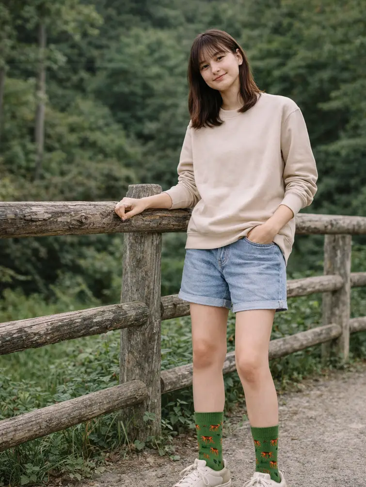 Calcetines “Bosque de Ciervos” 🦌