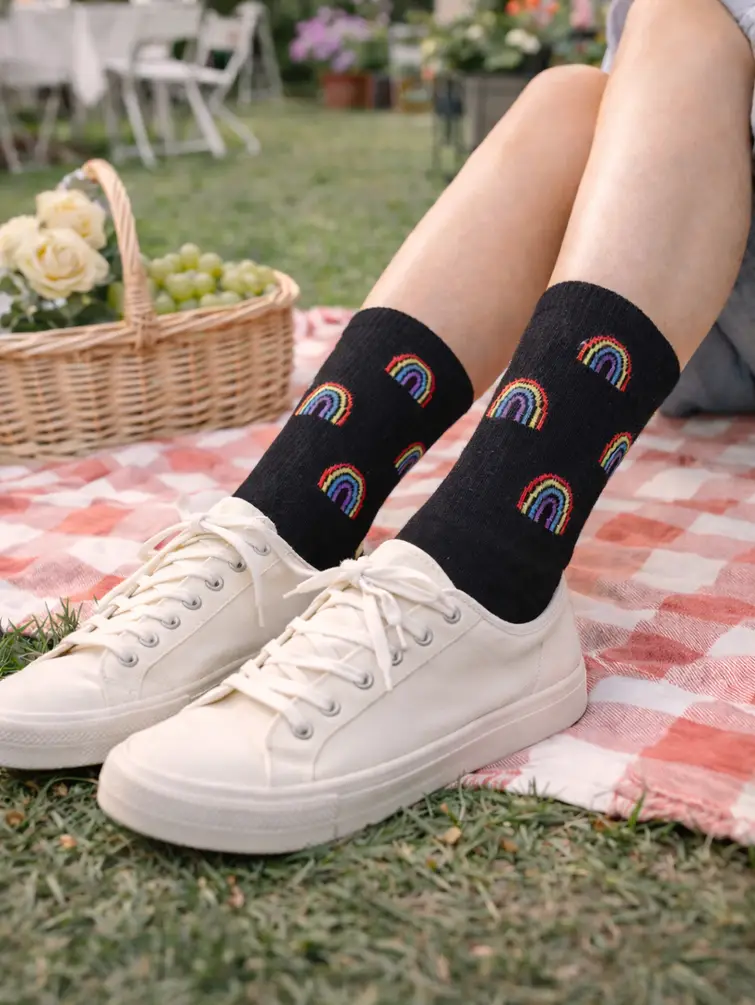 Calcetines Arcoíris Alegre