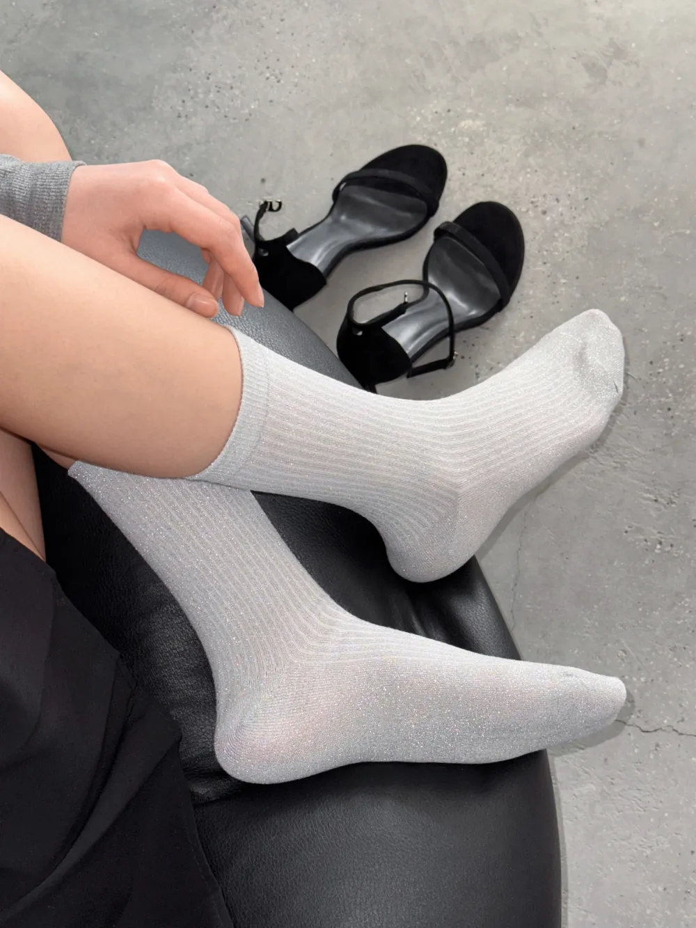 Calcetines Brillo Elegante ✨🧦💫