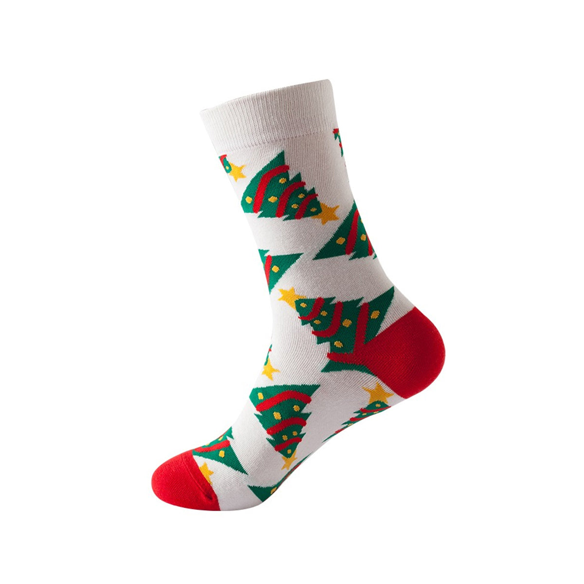 🧦 Calcetines Navideños con Árboles de Navidad 🎄⭐