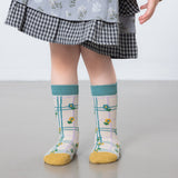 Calcetines Infantiles con Lazos y Flores