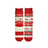 🧦 Calcetines Navideños con Copos de Nieve 🎄✨