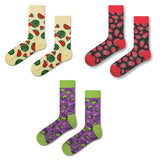 🍍 Pack 3 UDS de Calcetines Frutales 🍊🍉