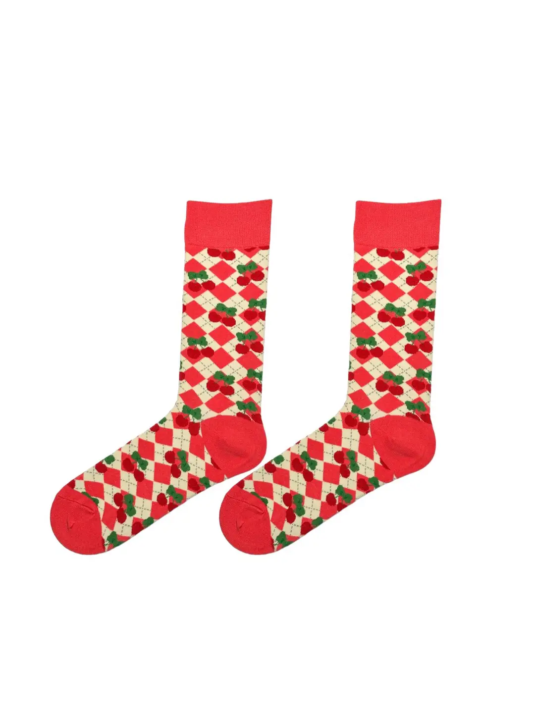 Calcetines “Cherry Picnic” 🍒🧺🧦