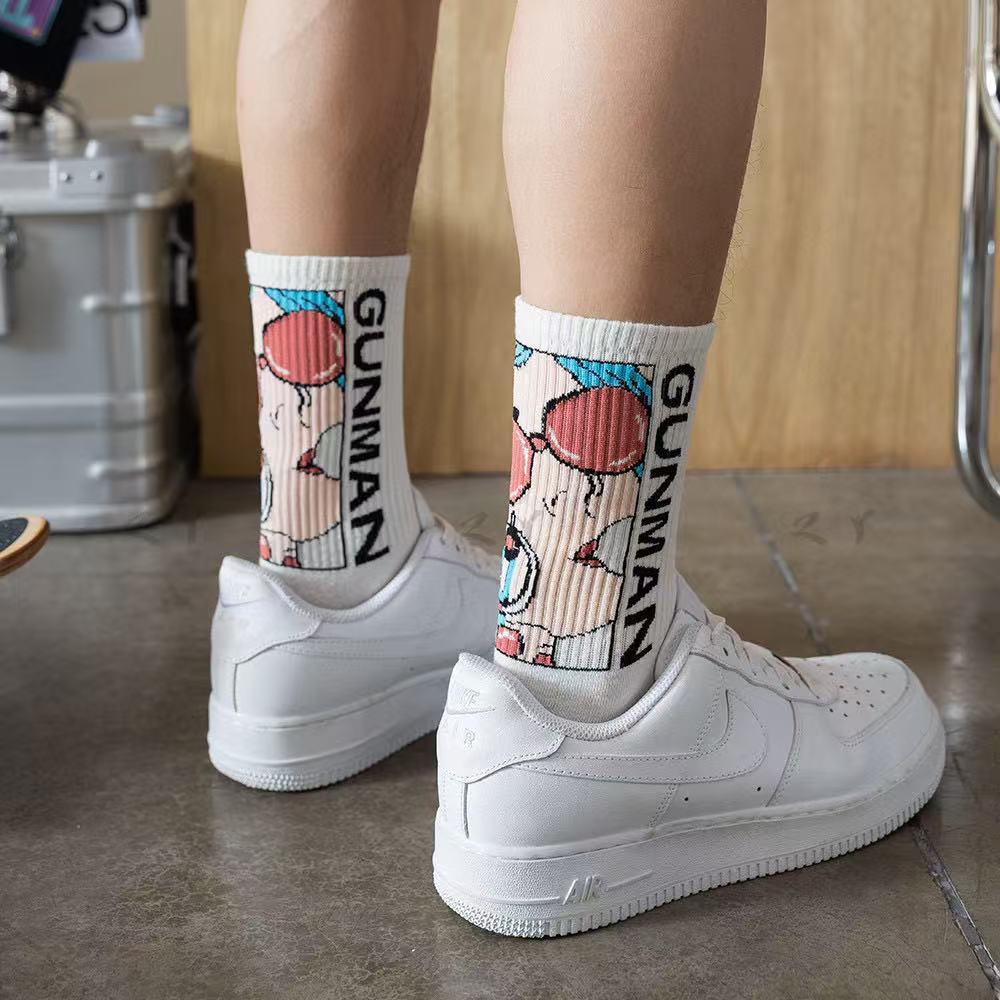 Calcetines con Ilustración Cartoon