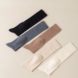 Calcetines Altos de Algodón en Colores Básicos – Suaves y Cómodos