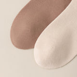Calcetines Altos de Algodón en Colores Básicos – Suaves y Cómodos