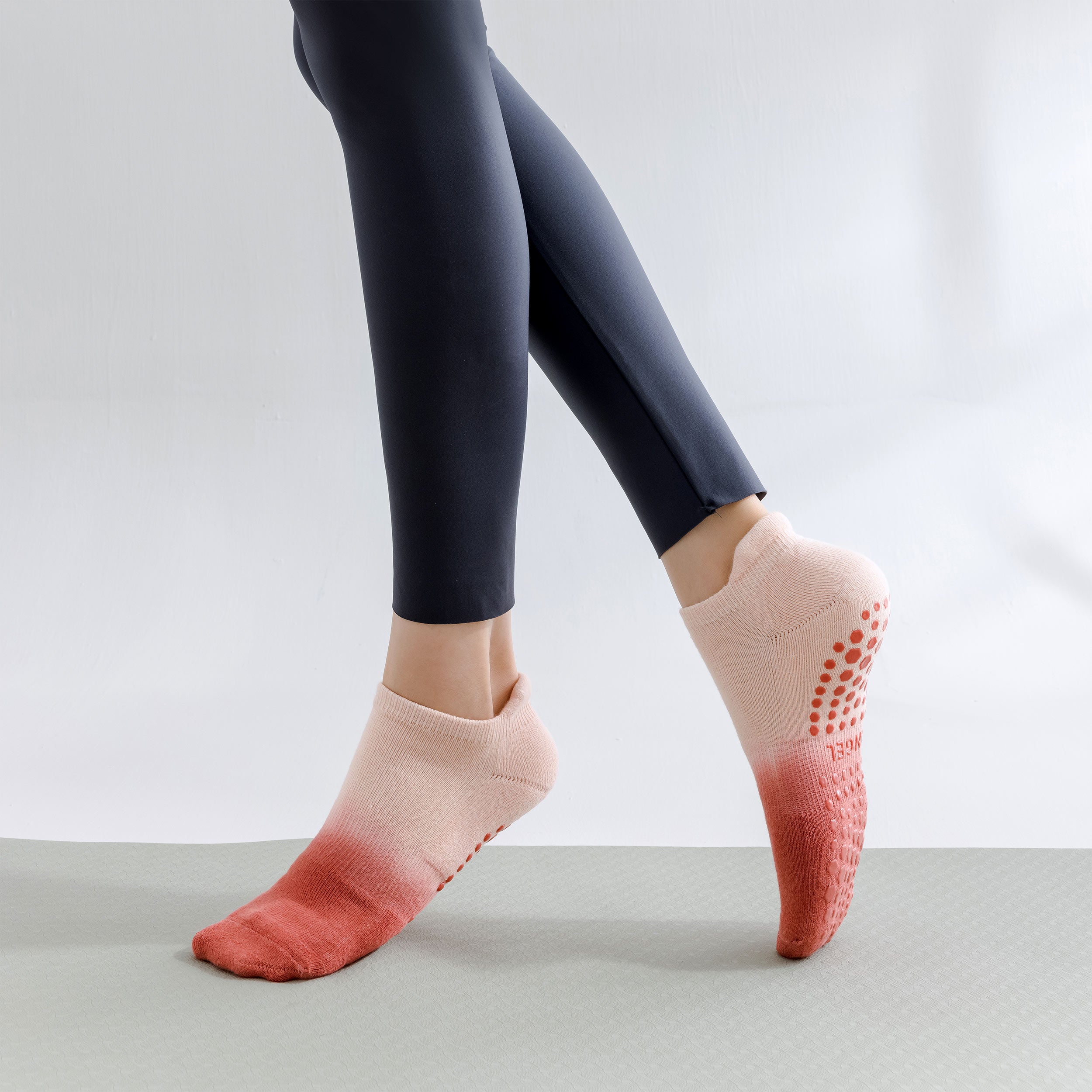 Calcetines de Yoga con Orejas y Diseño Tie-Dye