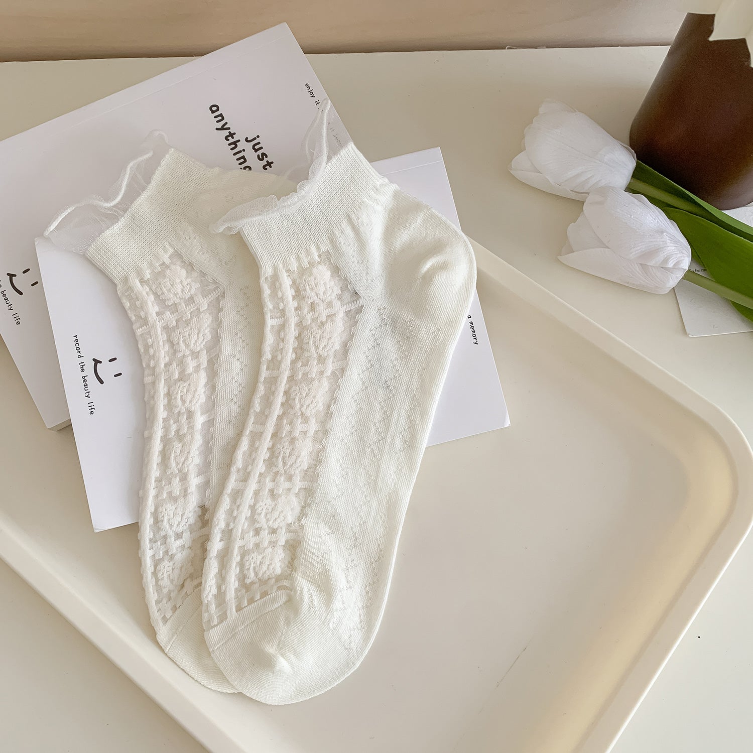 ✨ Calcetines Dulce Encanto de Encaje 🌼🧦