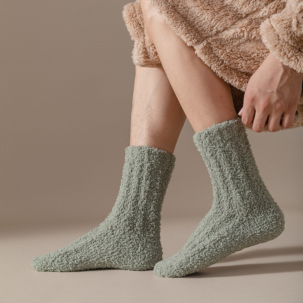 🧦✨ 🧦 Calcetines afelpados largos
