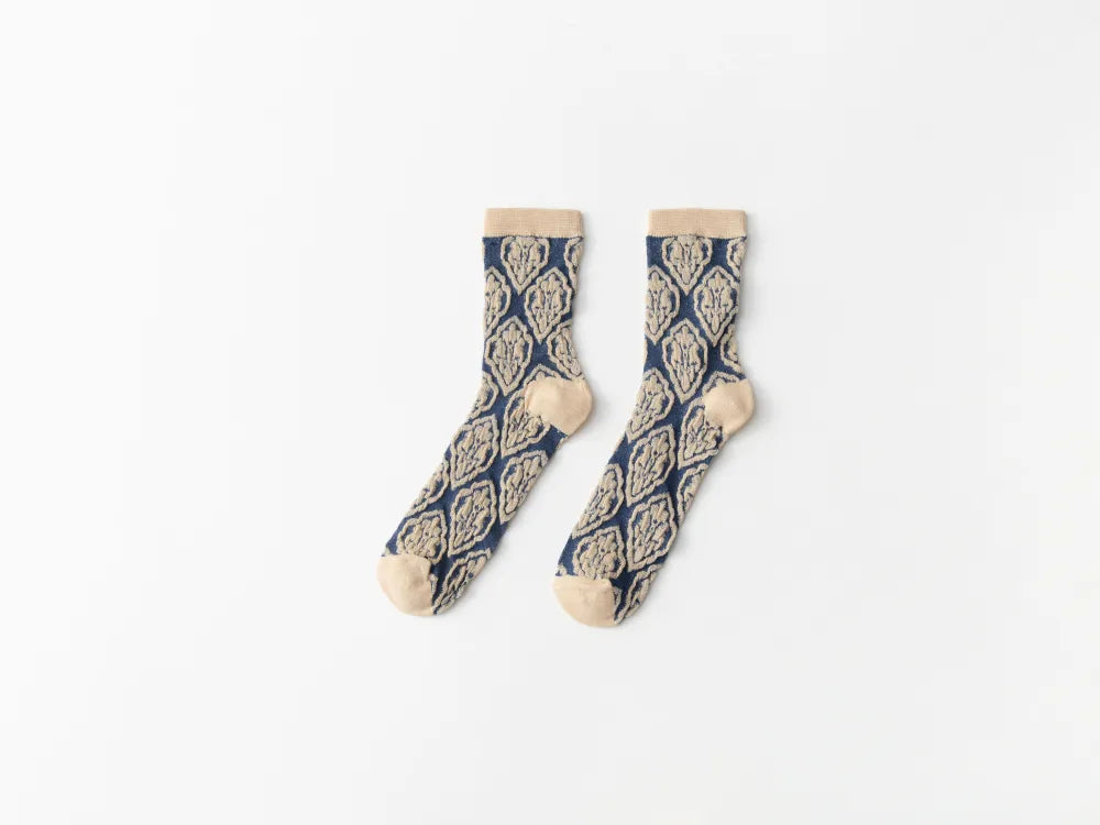 Calcetines con Estampado Floral