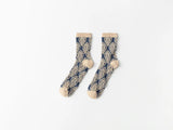Calcetines con Estampado Floral