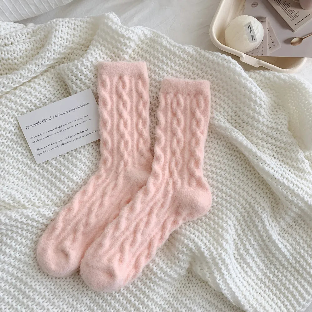 Calcetines Trenzados Clásicos