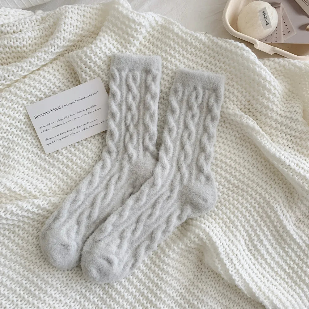 Calcetines Trenzados Clásicos