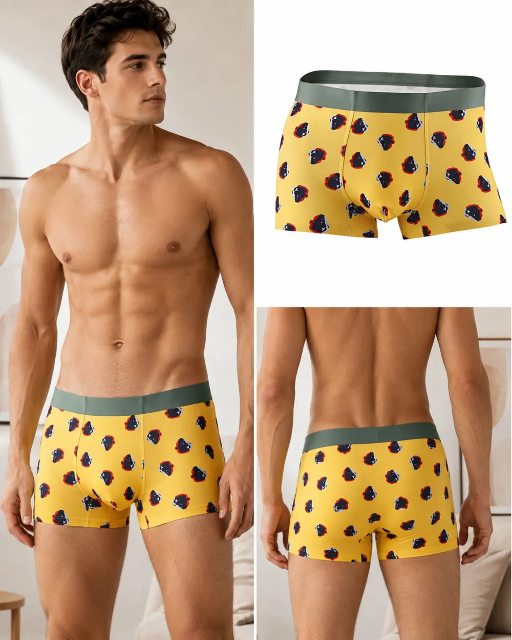 Calzoncillo Bóxer Estampado Pop