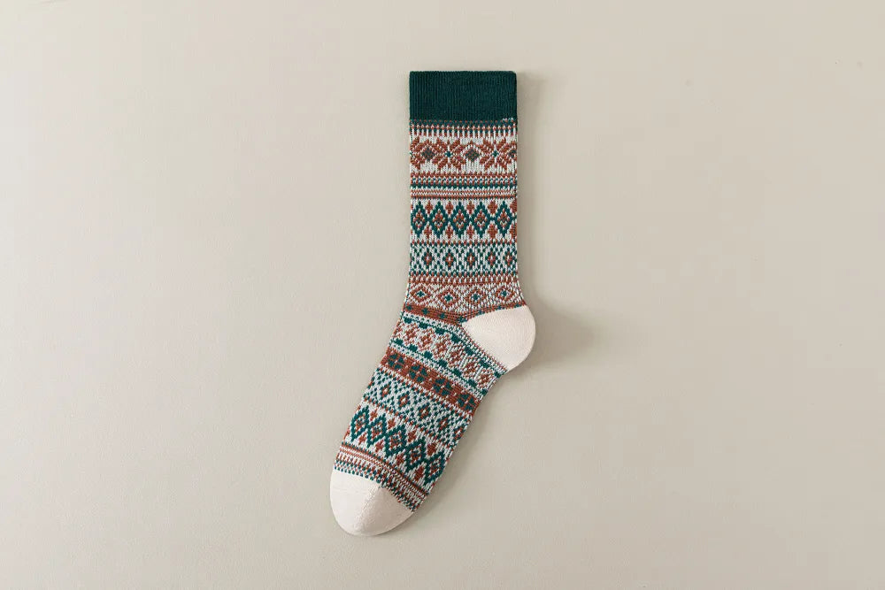 Calcetines Flores Vintage