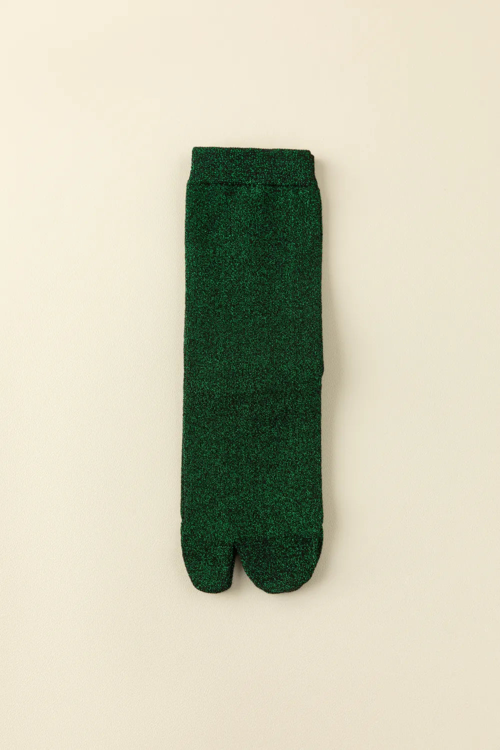 Calcetines brillantes de dos dedos estilo tabi