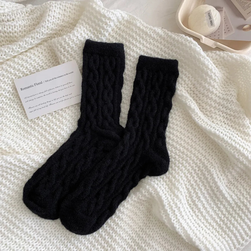 Calcetines Trenzados Clásicos