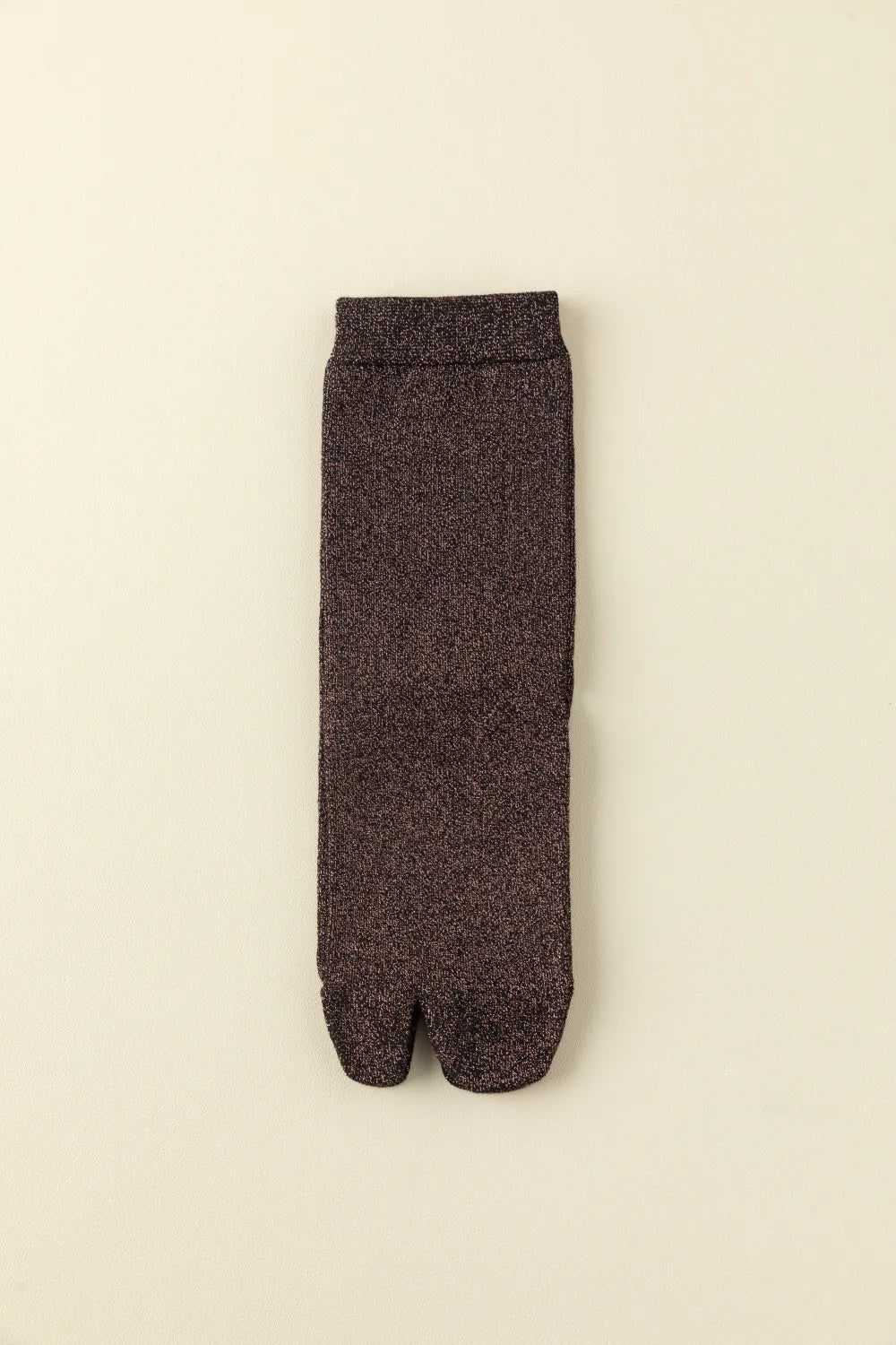 Calcetines brillantes de dos dedos estilo tabi