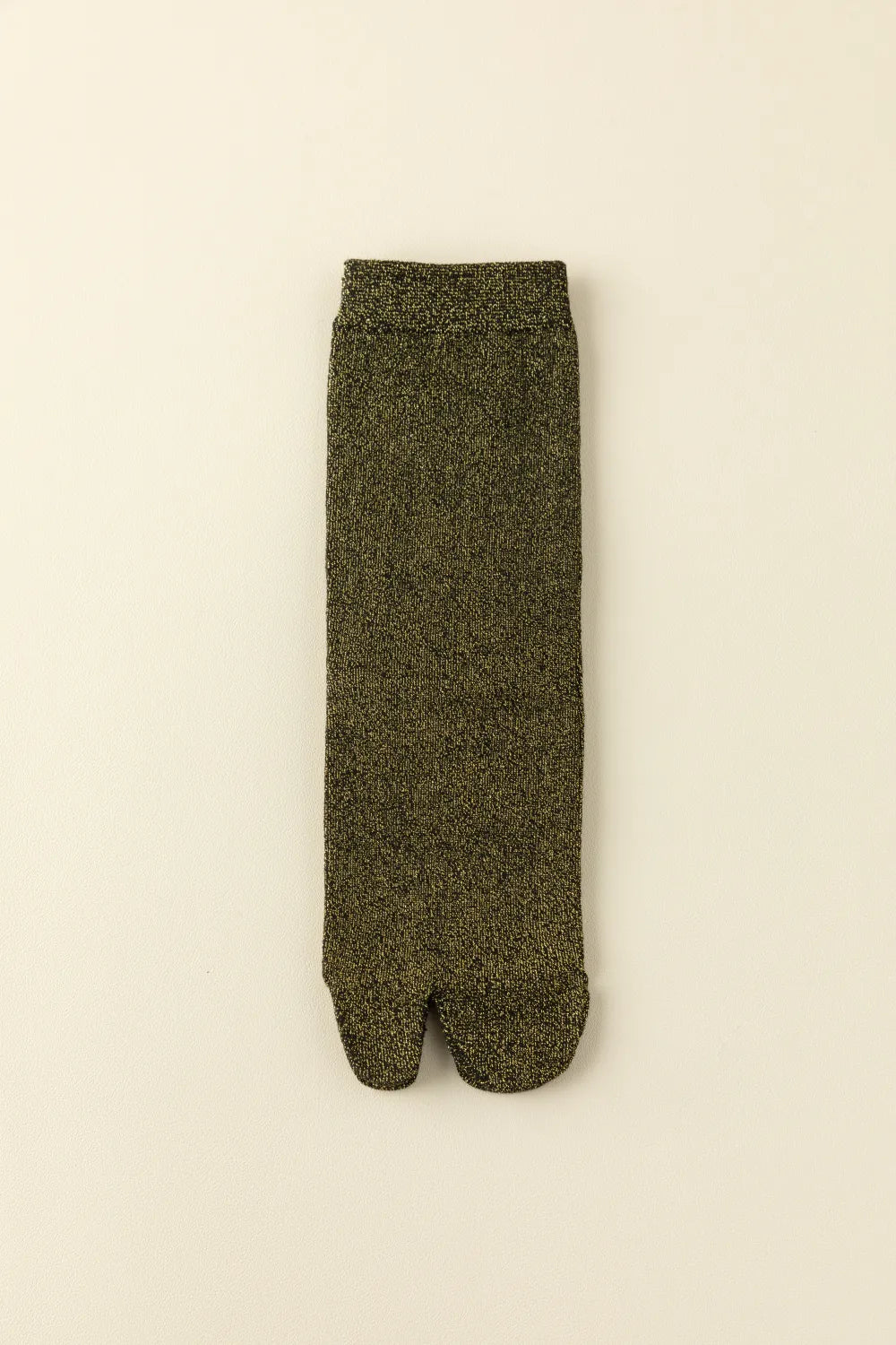 Calcetines brillantes de dos dedos estilo tabi